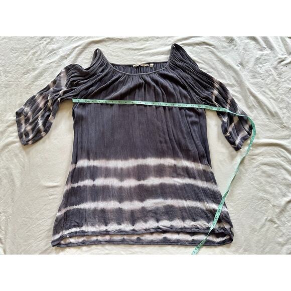 Soft Surroundings Boho Tie-Dye Tunic Top XL Peasant Top - Picture 1 of 6
